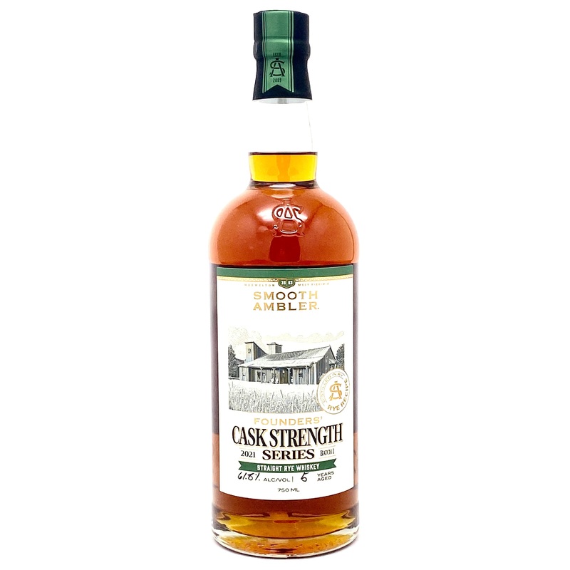 Smooth Ambler Founders' Cask Strength Series Rye