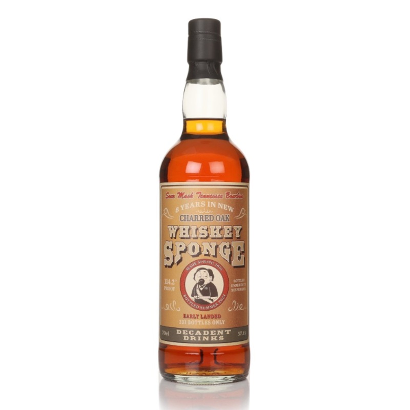 Tennessee 8 Year Old 2016 Whisky Sponge Special Edition Decadent Drinks Bourbon Whiskey | 700ML
