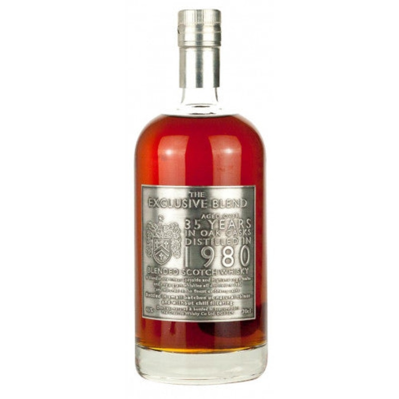The Exclusive Blend 1980 35 Year Old Blended Malt Scotch Whisky