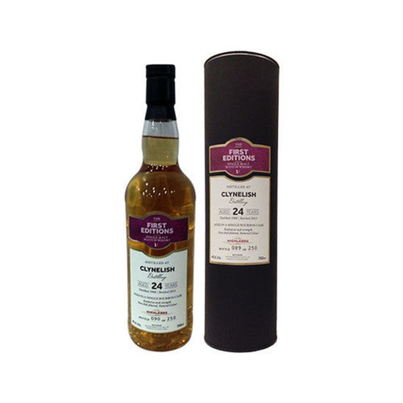 The First Editions Clynelish 24 Year Old Single Malt Scotch Whisky