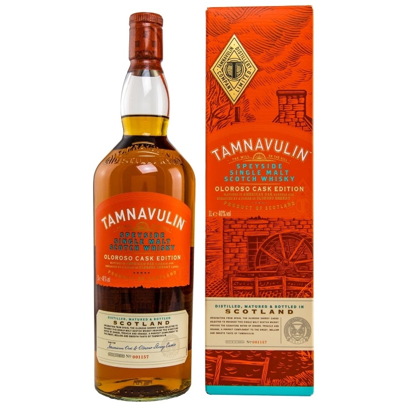 Tamnavulin Oloroso Cask Edition, Batch 001157 Scotch Whisky | 1L