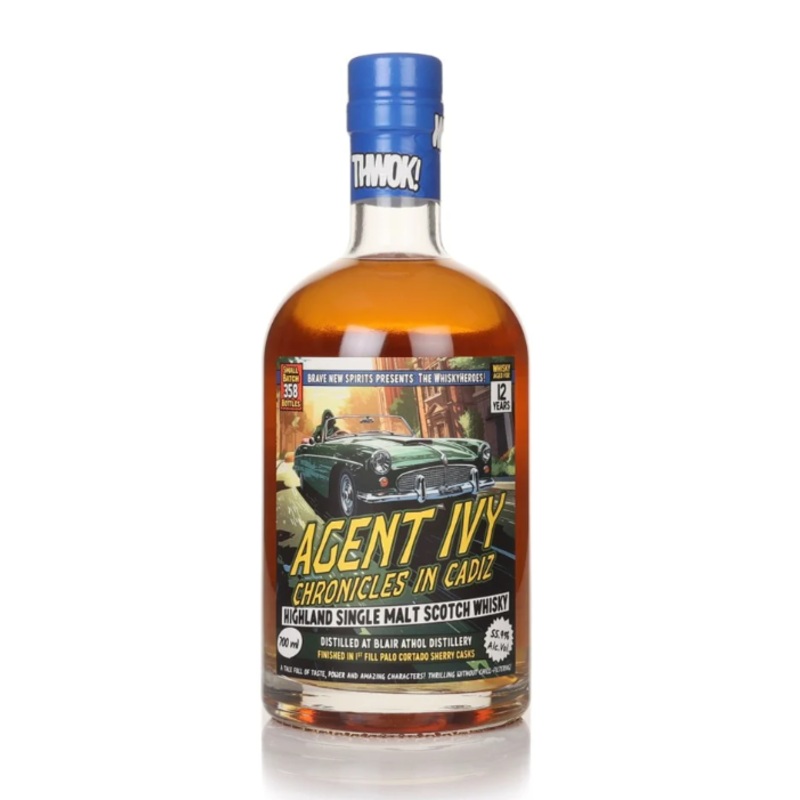 Blair Athol 12 Year Old Whiskyheroes Brave New Spirits 55.9% Single Malt Scotch Whisky | 700ML