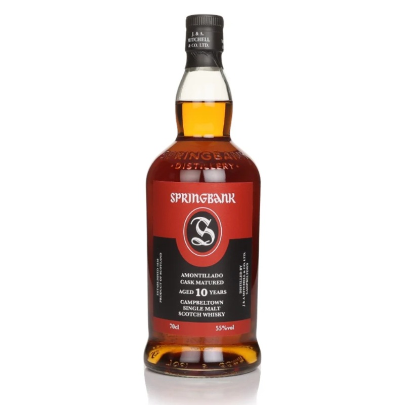 Springbank 10 Year Old Amontillado Cask Matured Single Malt Scotch Whisky | 700ML