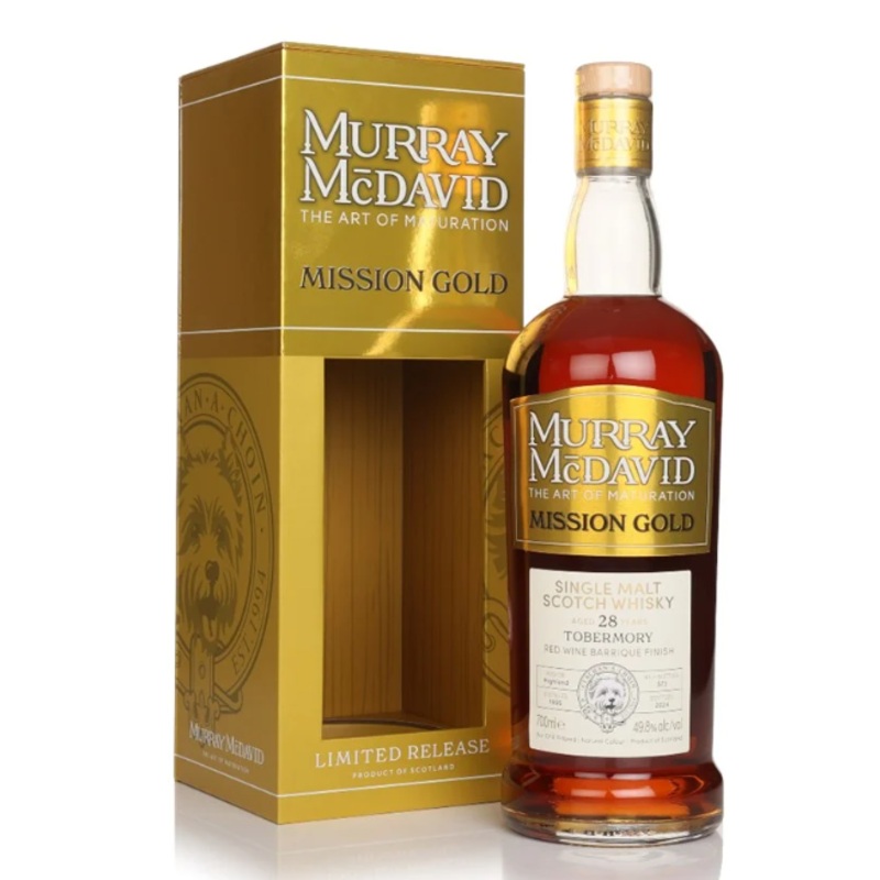 Tobermory 28 Year Old 1995 Mission Gold Murray McDavid Single Malt Scotch Whisky | 700ML