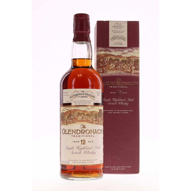 The GlenDronach 12 Year Old Traditional - 1990s Highland Scotch Whisky