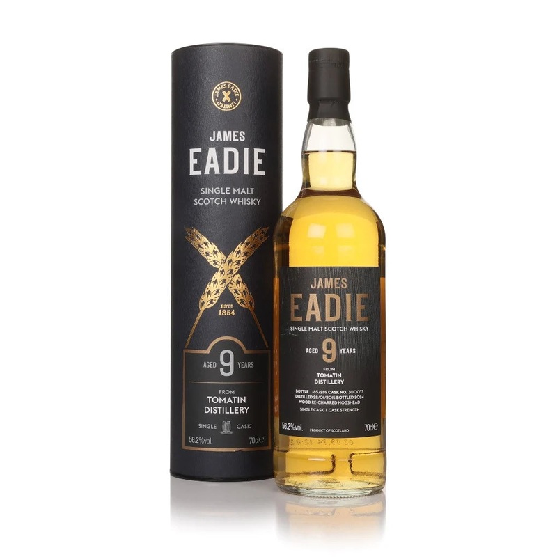 Tomatin 9 Year Old 2015 Cask #300033 James Eadie Single Malt Scotch Whisky | 700ML