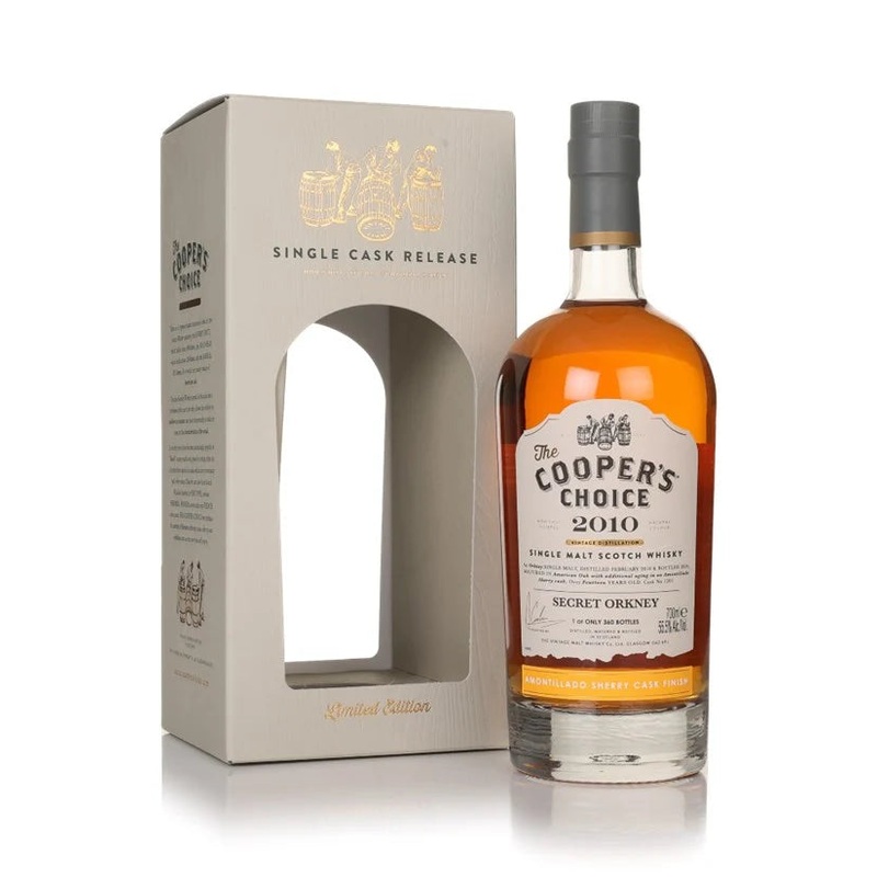 Secret Orkney 14 Year Old 2010 Cask #1201 The Cooper's Choice Single Malt Scotch Whisky | 700ML
