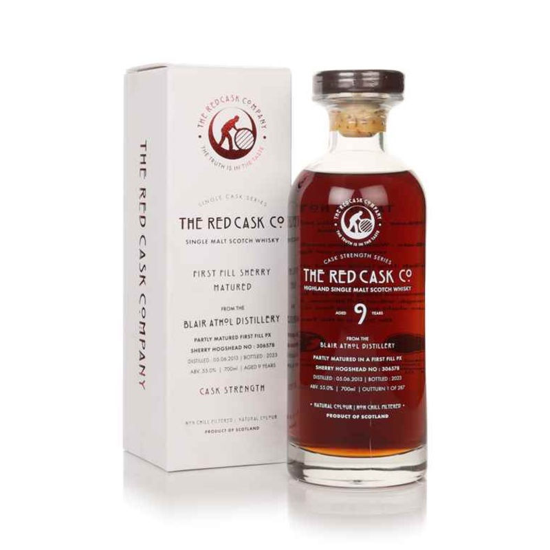Blair Athol 9 Year Old 2013 (cask 306578) Single Cask Series (The Red Cask Company) Scotch Whisky | 700ML
