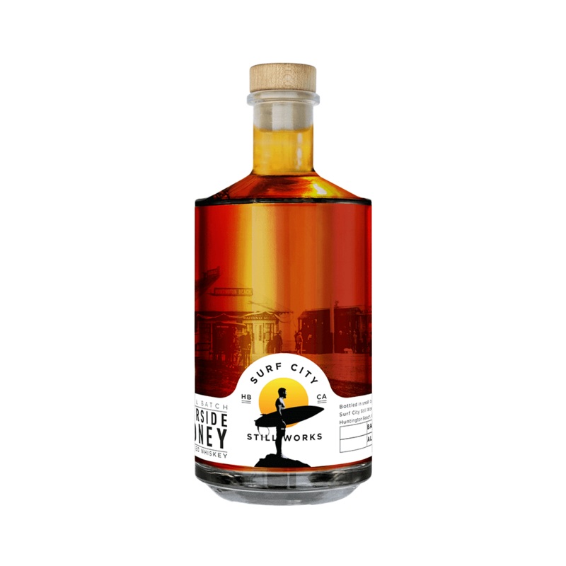 Surf City Still Works Pierside Honey Bourbon Whiskey