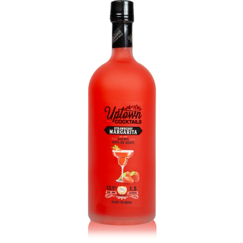 Uptown Cocktails | Strawberry Margarita Cocktail (Magnum) - NV