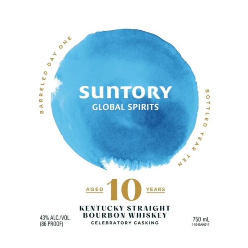 Suntory Global Spirits 10 Year Old Kentucky Straight Bourbon Whiskey