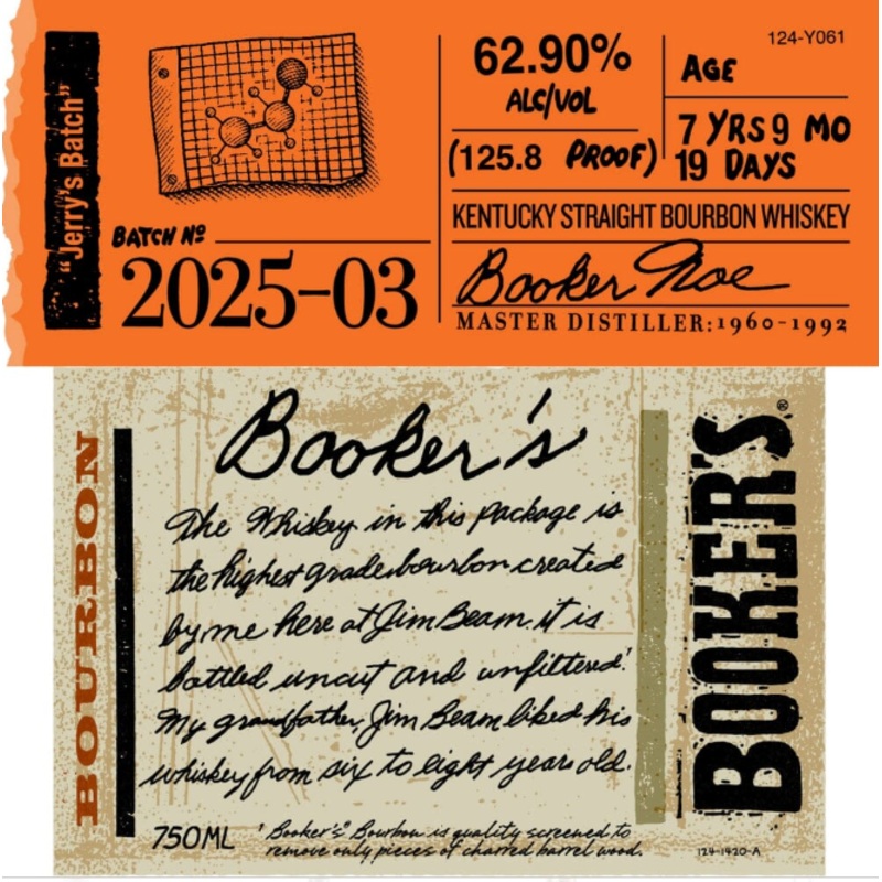 Booker's Phantom Pipes Batch 2025-04 Straight Bourbon Whiskey