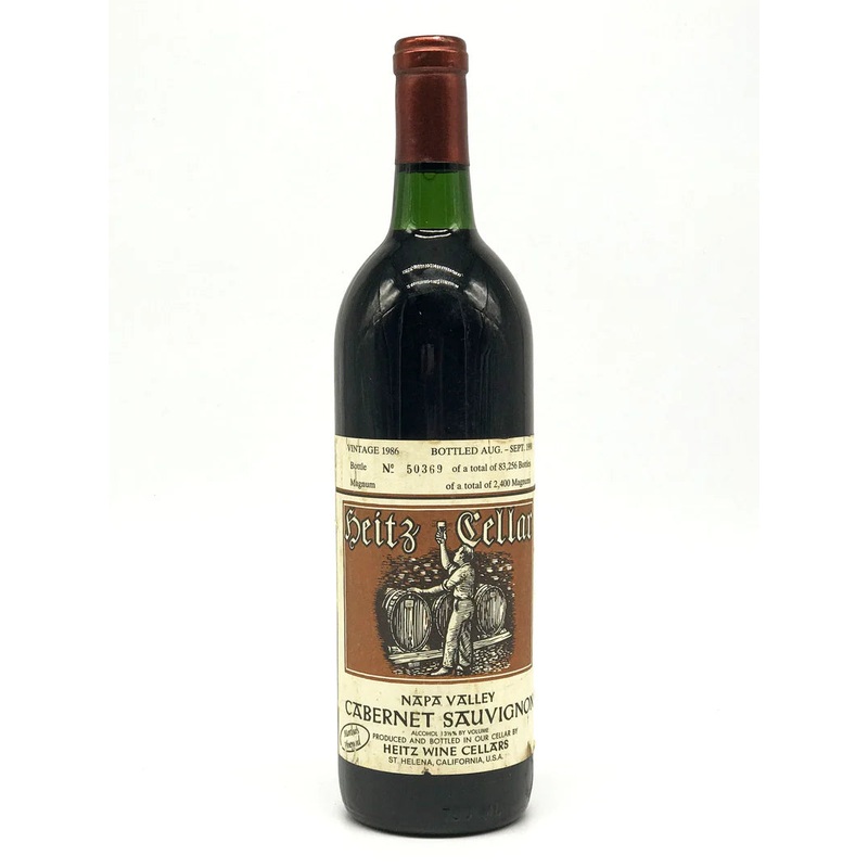 1986 | Heitz Wine Cellar | Martha's Vineyard Cabernet Sauvignon