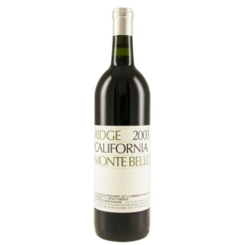 2003 | Ridge Vineyards | Monte Bello
