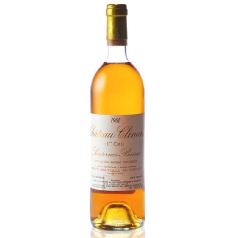 1981 | Chteau Climens | Sauternes - Barsac