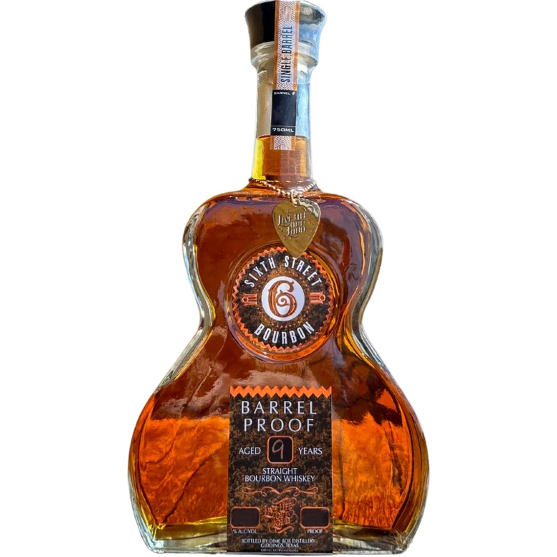 Sixth Street Barrel Proof 9 Year Old Straight Bourbon Whiskey