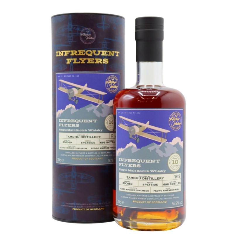 Tamdhu Infrequent Flyers Single Cask #800069 10 Year Old 2013 Vintage Single Malt Scotch Whisky | 700ML