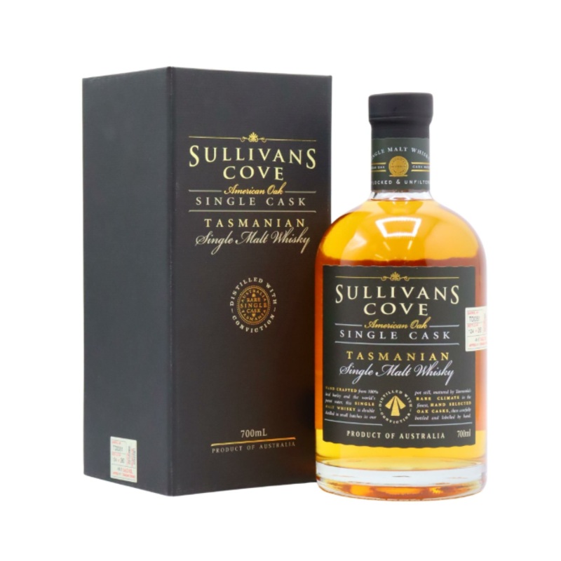 Sullivans Cove American Oak Ex Bourbon Single Cask #0351 12 Year Old 2008 Vintage Single Malt Whisky | 700ML