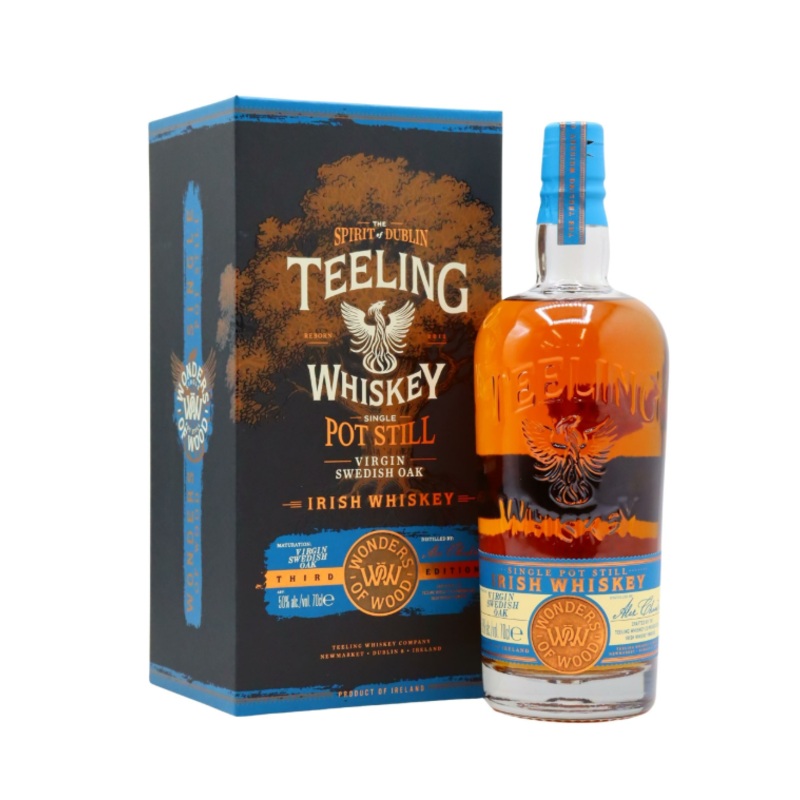 Teeling Wonders Of Wood Vol 3 Virgin Swedish Oak Irish Whiskey | 700ML