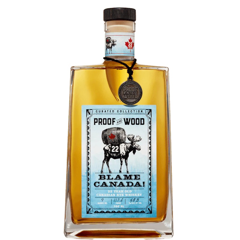 Blame Canada 22 Year Old Canadian Rye Whiskey | 700ML