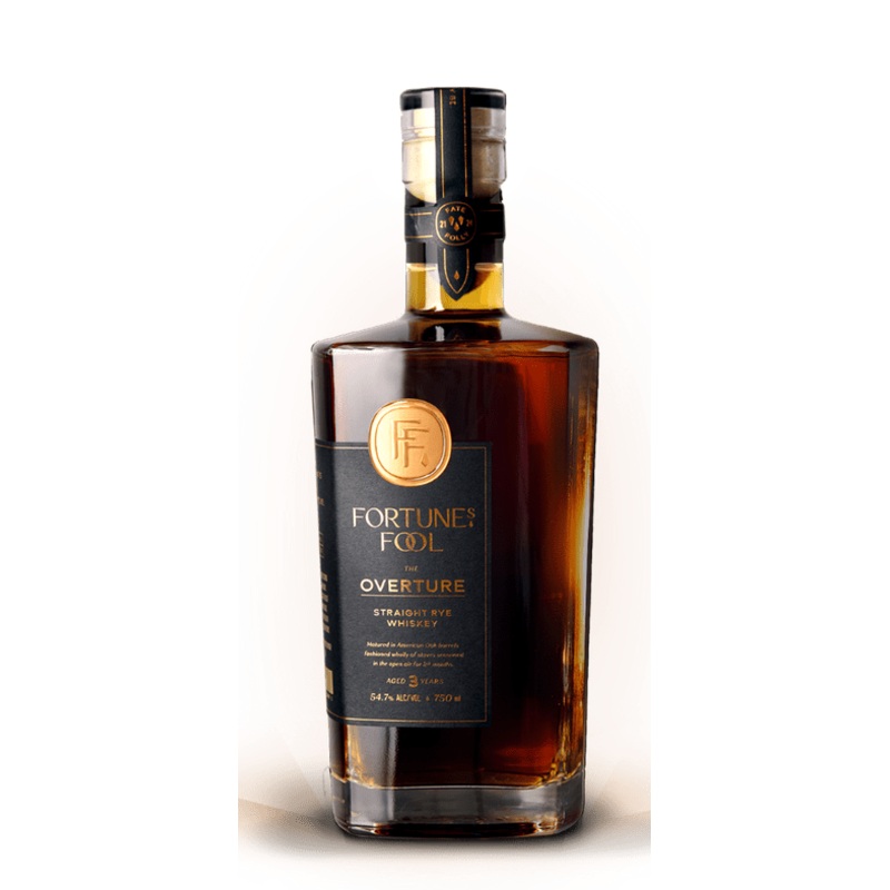 The Overture Fortune's Fool Straight Rye Whiskey