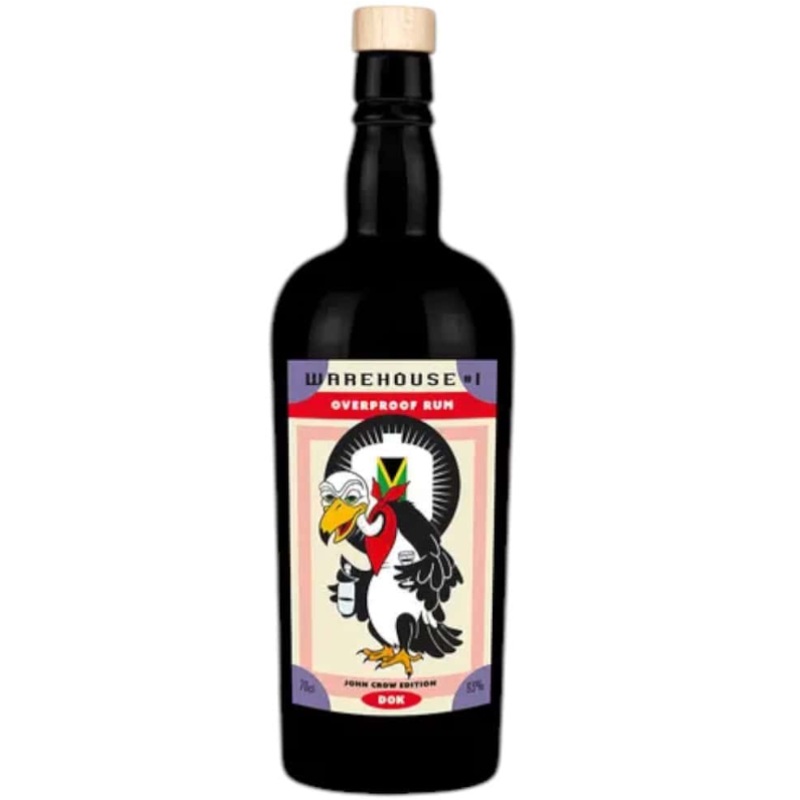 Warehouse #1 Overproof John Crow Edition DOK White Rum | 700ML