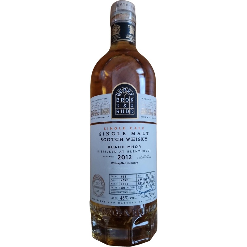 Ruadh Mhor 2012 (Berry Bros & Rudd) Single Cask (10 Year Old) Single Malt Scotch Whisky | 700ML