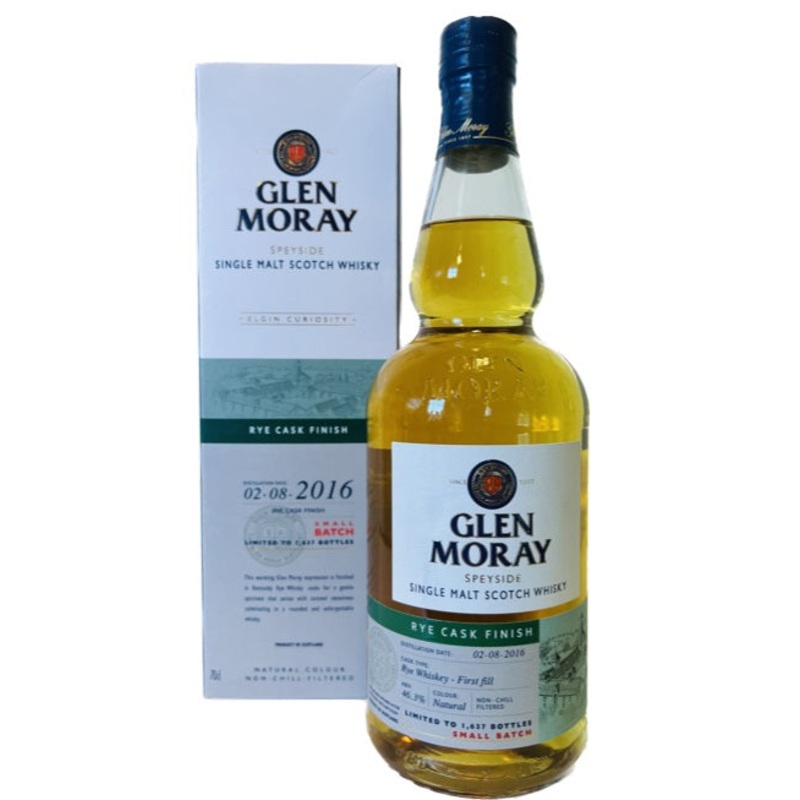 Glen Moray 2016 Curiosity Rye Cask Finish Scotch Whisky | 700ML