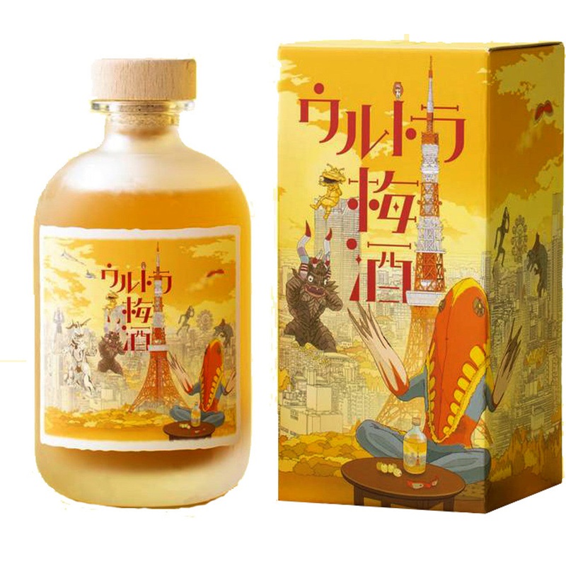 Ultraman Umeshu Twilight Dusk at Tokyo Tower Wine | 500ML