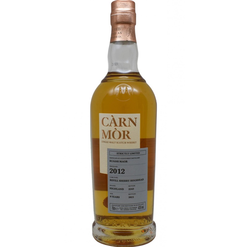 Ruadh Maor 2012 MSWD Crn Mr Strictly Limited 8 Year Old 2021 Release Single Malt Scotch Whisky | 700ML