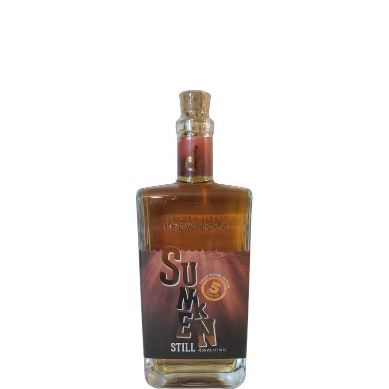 Sunken Still Single Barrel Edition 5 Year Old 2021 Release Rye Whisky | 500ML