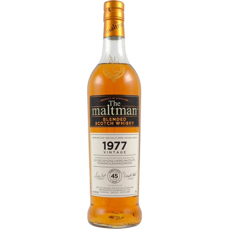 The Maltman Blended 1977 Meadowside Blending (45 Year Old) Scotch Whisky | 700ML