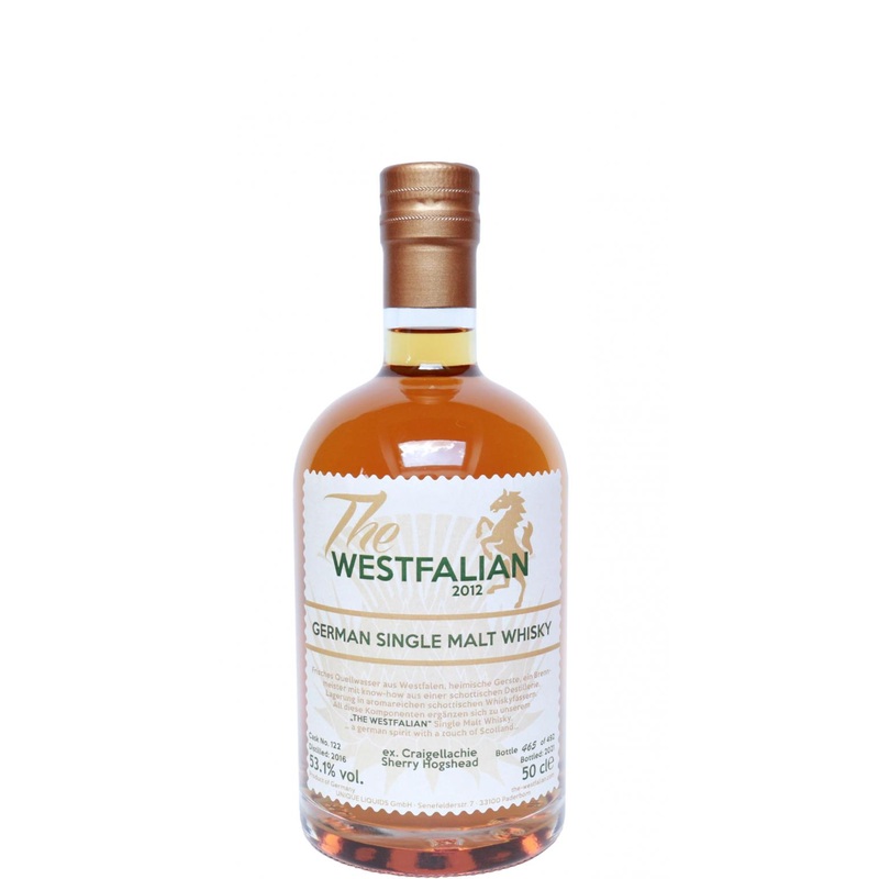 The Westfalian 2016 German Single Malt Whisky 2021 Release (Cask #TW122) Single Malt Whisky | 500ML