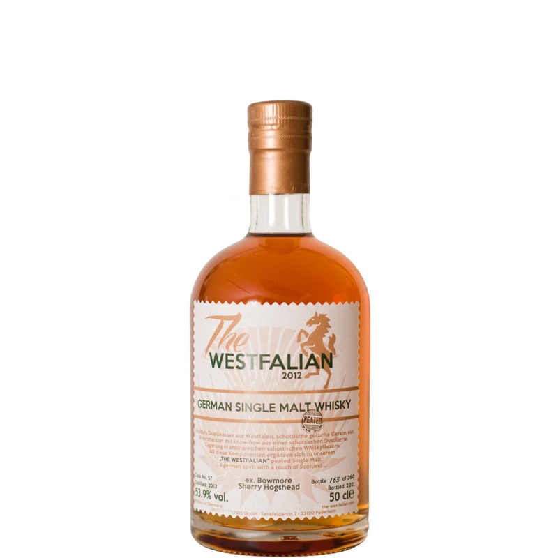 The Westfalian 2013 Peated German Single Malt Whisky 2021 Release (Cask #TW57) Single Malt Whisky | 500ML
