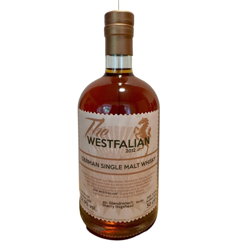 The Westfalian 2016 German Single Malt Whisky 2021 Release (Cask #TW120) Single Malt Whisky | 500ML
