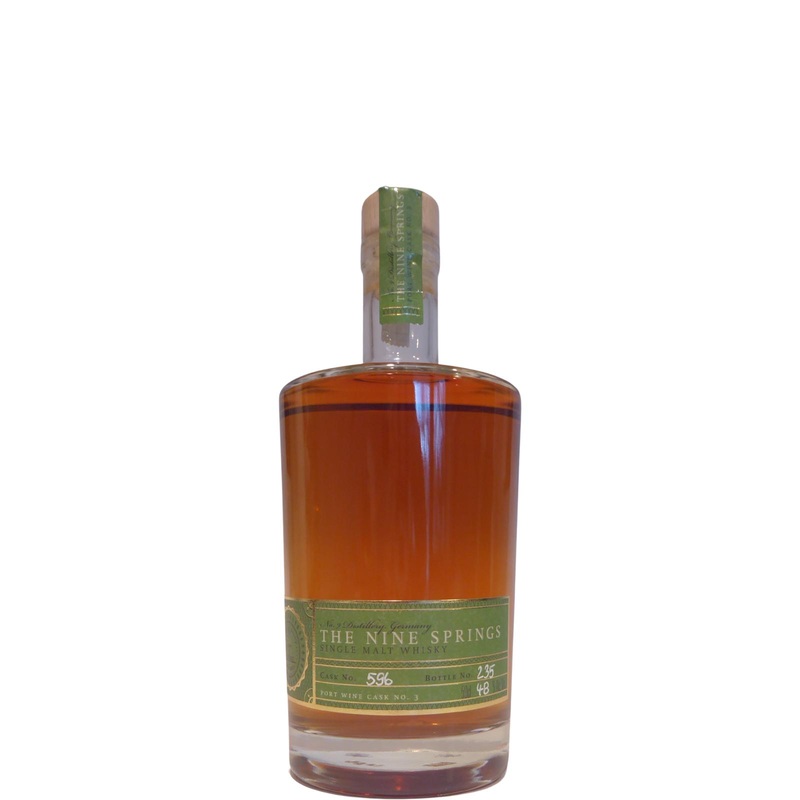 The Nine Springs Port Wine Cask No. 3 Single Cask Selection Single Malt Whisky | 500ML