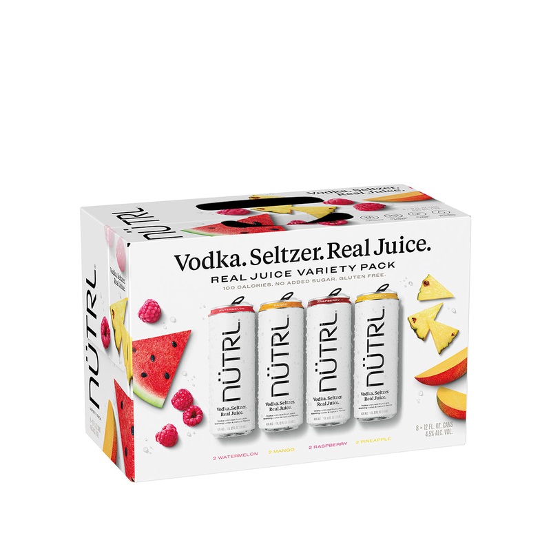 Nutrl Vodka Seltzers Variety Cocktail | 6x355ML