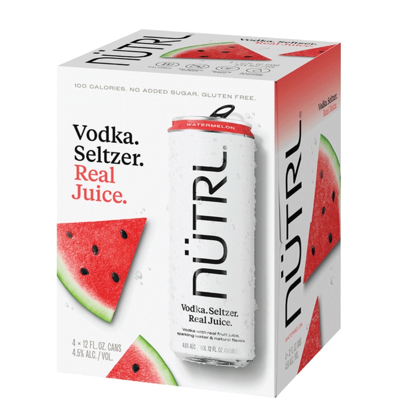 Nutrl Watermelon Cocktail | 4x355ML