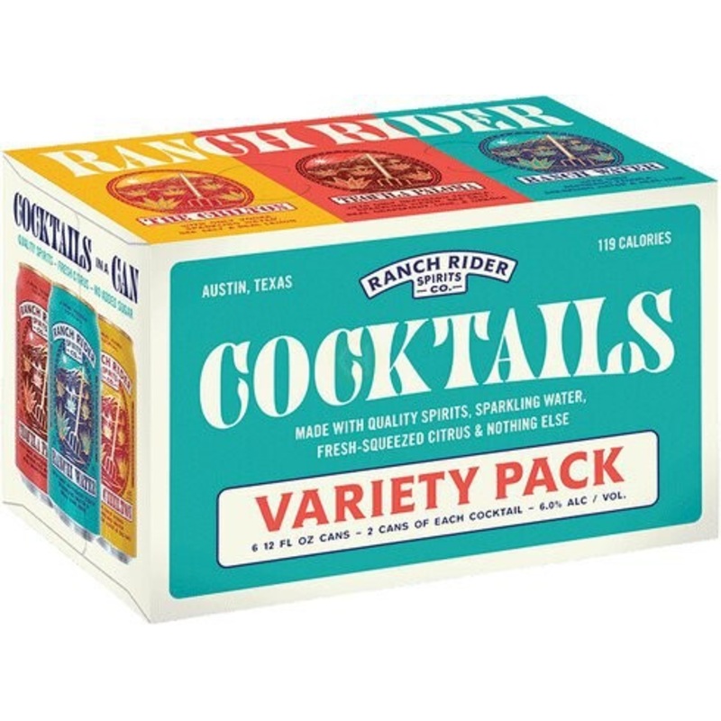 Ranch Rider Variety Cocktail | 6x355ML