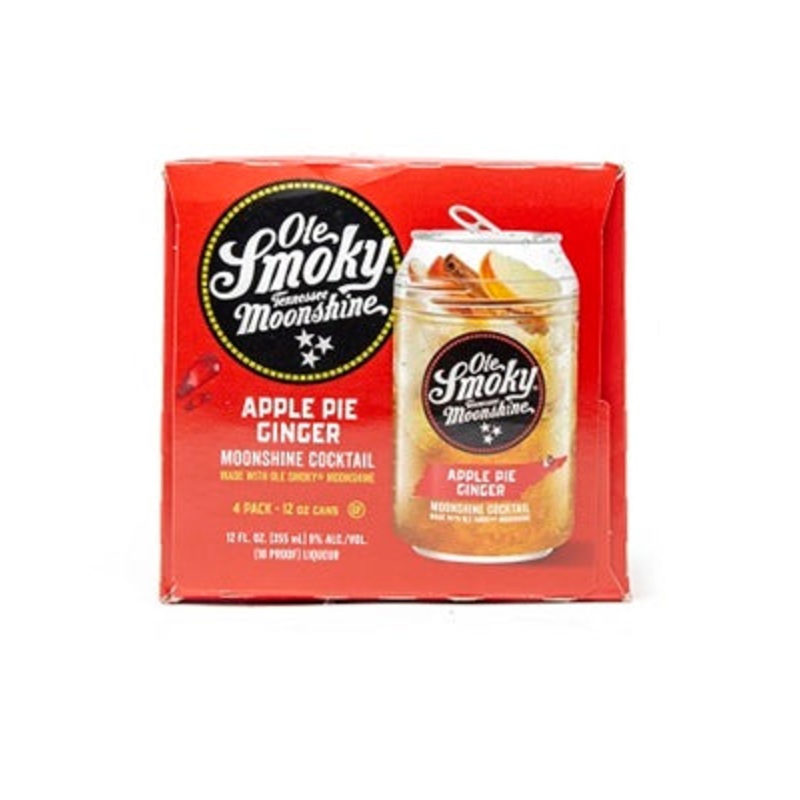 Ole Smoky Apple Pie Ginger Cocktail | 4x355ML