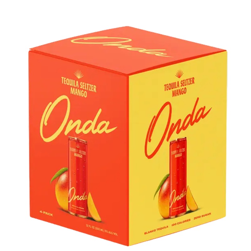Onda Mango Tequila Seltzer Cocktail | 4x355ML