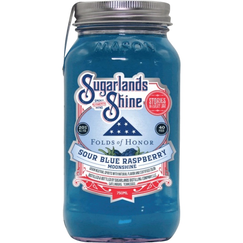 Sugarlands Sour Blue Raspberry Moonshine