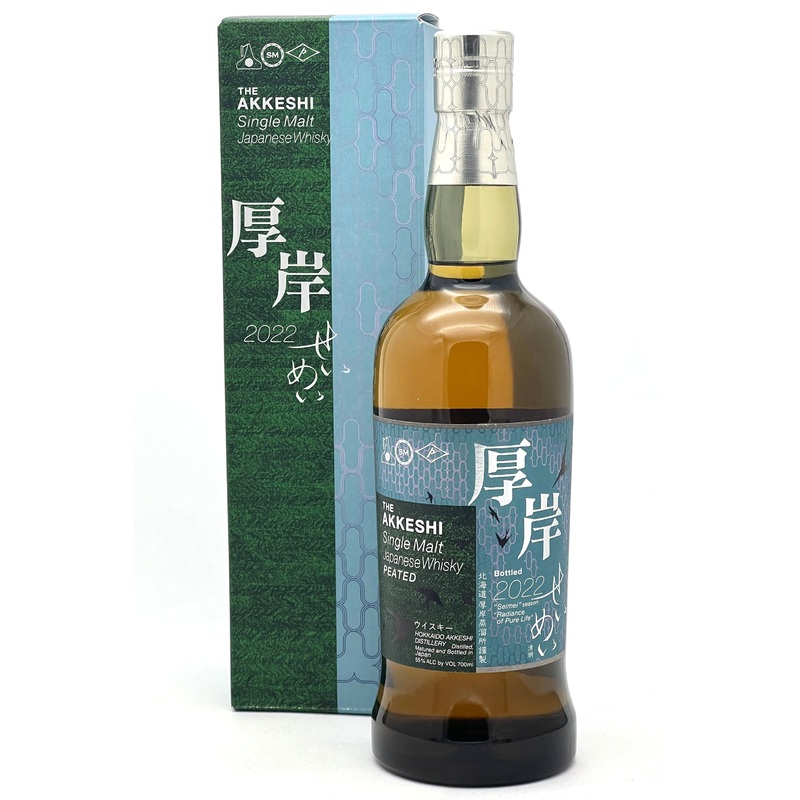 The Akkeshi Seimei Lightly Peated Single Malt Limited Release 2022 Japanese Whisky | 700ML