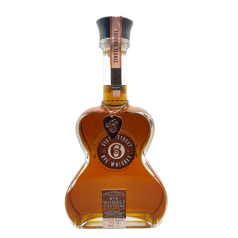 Sixth Street Cask Straight Unfiltered 10 Year Old Rye Whiskey