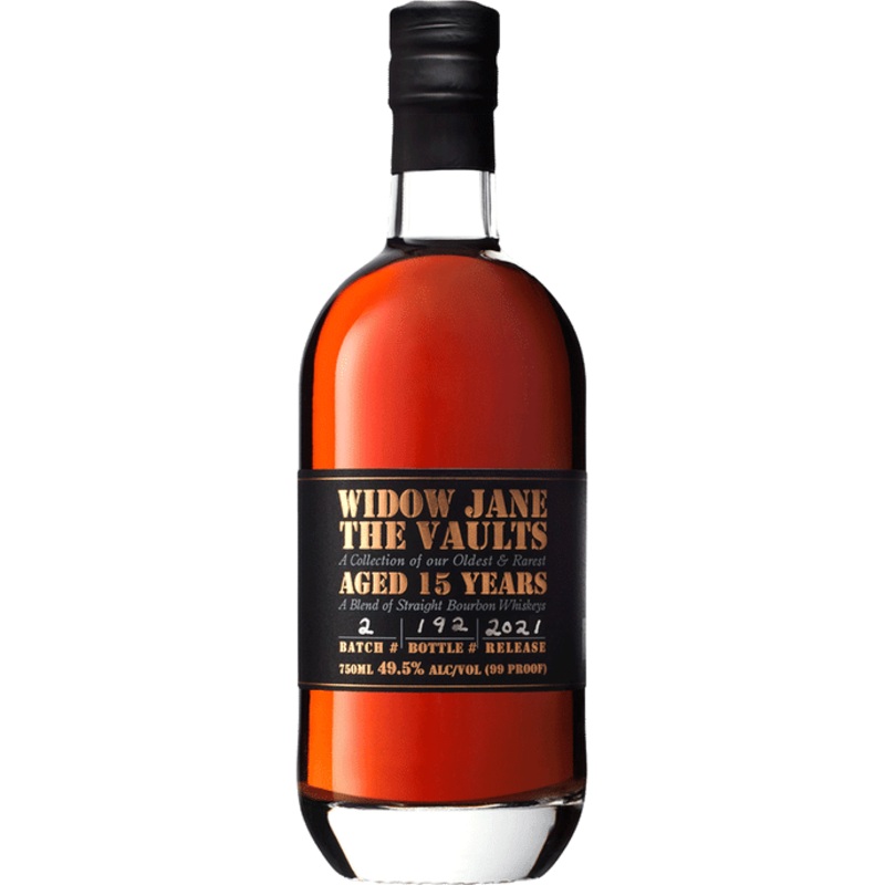 Widow Jane The Vaults Bourbon 15 Year Batch 2 Whiskey