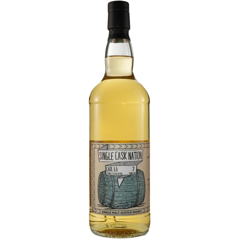 Single Cask Nation Caol Ila 7 Year Old Single Malt Scotch Whisky
