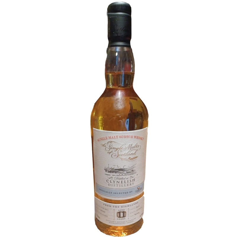The Single Malts of Scotland Clynelish 11 Year Old Cask Strength 2011 Scotch Whisky