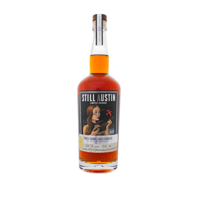 Still Austin S1B62 Single Barrel Cask Strength Bourbon Whiskey
