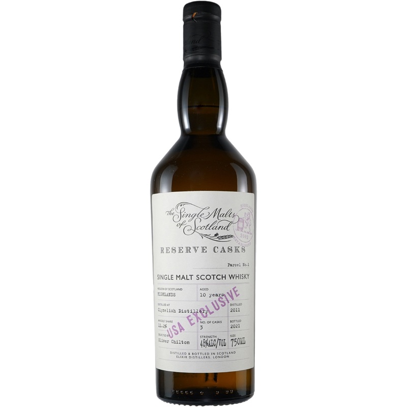 The Single Malts of Scotland Clynelish 10 Year Old Reserve Casks Scotch Whisky