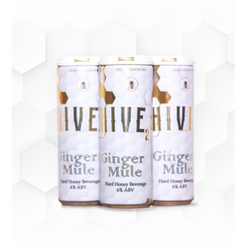 Hive2o Hard Honey Ginger Mule Cocktail | 4x355ML